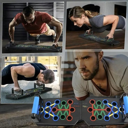 [Dealsforyoudays] Push up Bar with Non-Slip Sticker, 1 Sets Home Fitness Equipment for Chest and Abdominal Muscle Training, Push up Board, Gym Equipment & Tiktokshopsummerturnup